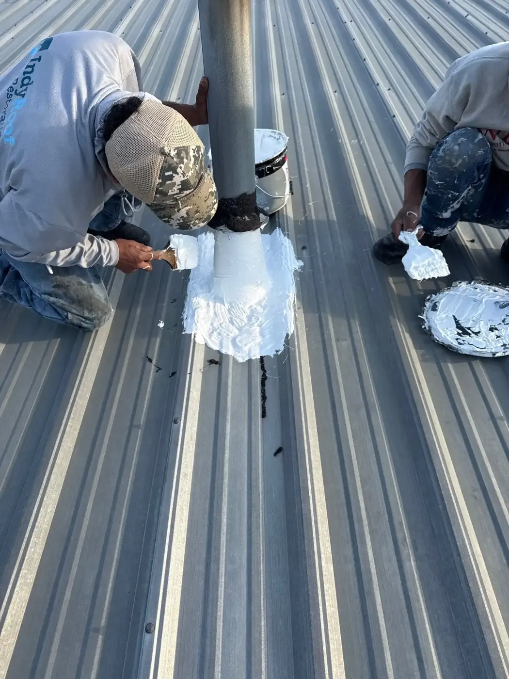 Commercial roofing by Frankton Commercial Roofing near Anderson, IN